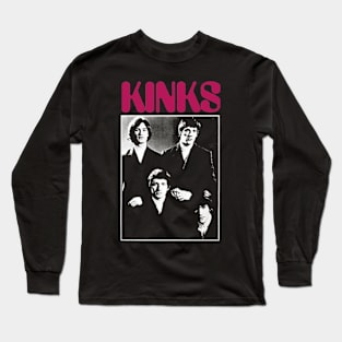 THE KINKS MERCH VTG Long Sleeve T-Shirt